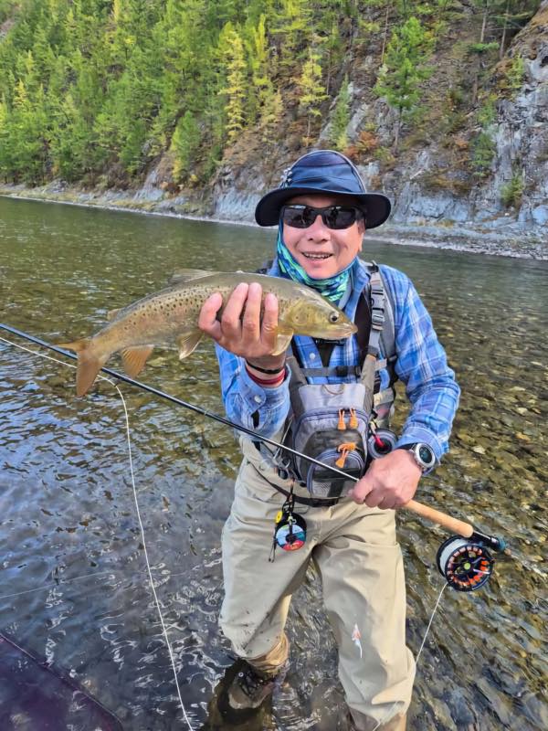 An Amazing week fly fishing in  Mongolia
